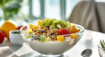 Amanheça com Sabor: Delicioso Bowl de Café da Manhã Tropical