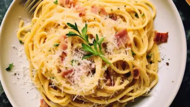 Espaguete à Carbonara