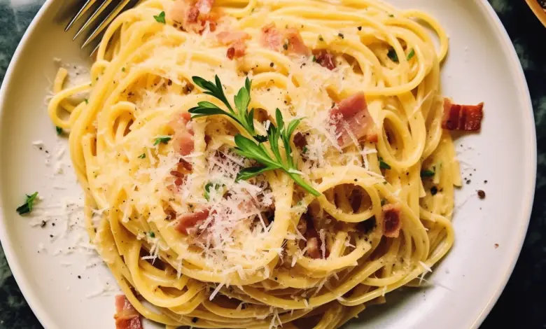 Espaguete à Carbonara