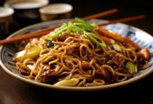 Yakisoba de Carne